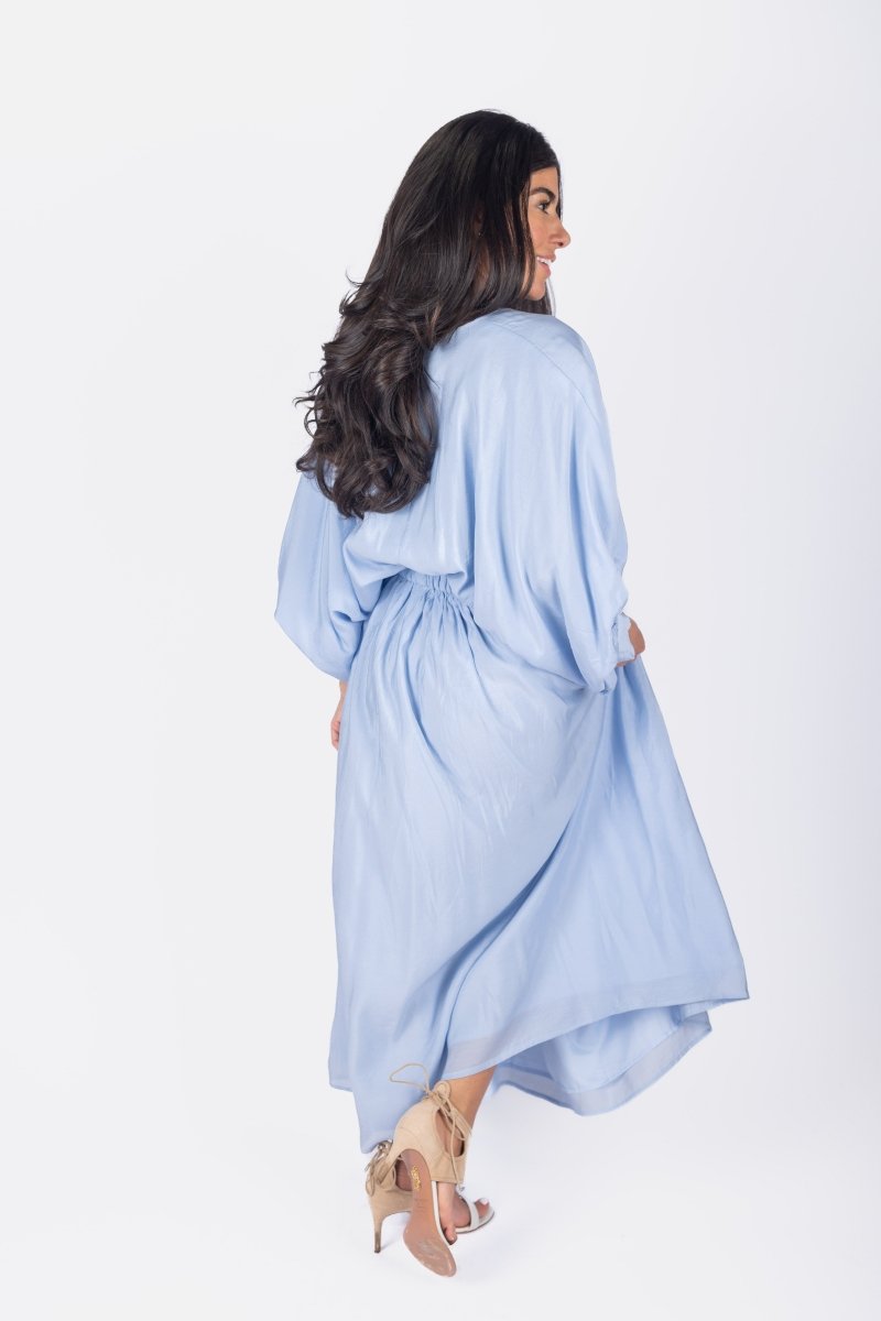 MADILYN DRESS (BLUE) - Dress - Yakira Bella