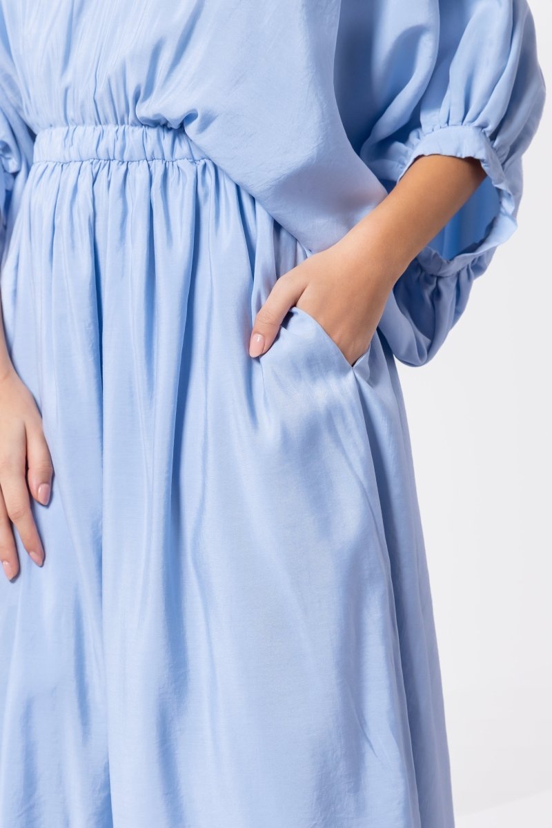 Madilyn Dress (Blue) - Dress - Yakira Bella