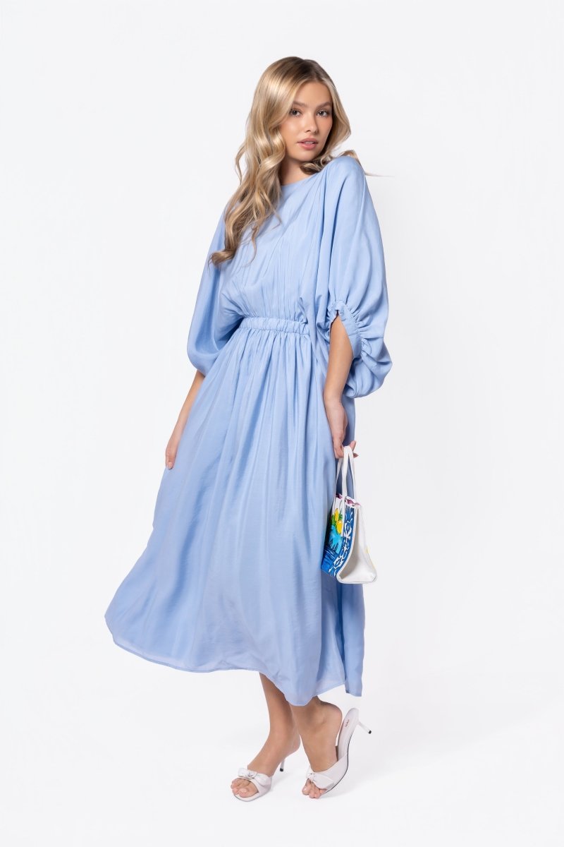 Madilyn Dress (Blue) - Dress - Yakira Bella