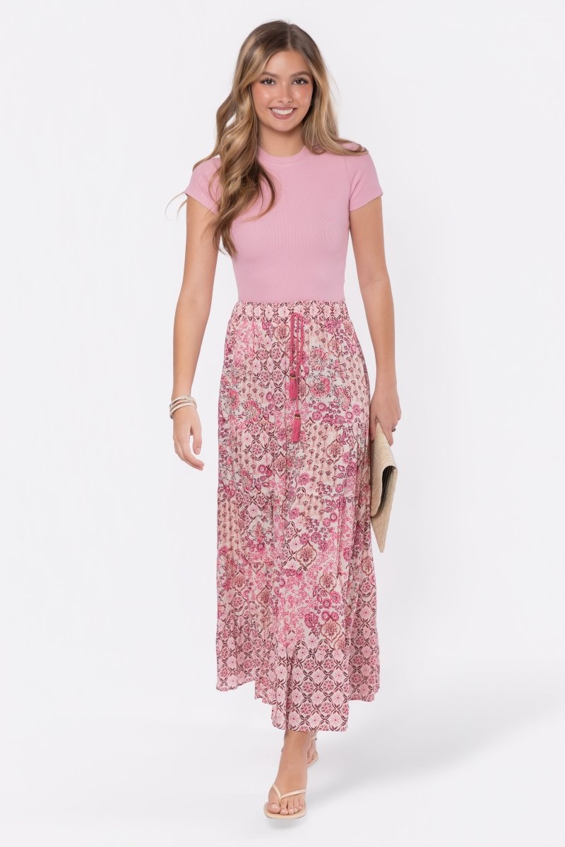 Madison Skirt (Pink) - Skirt - Yakira Bella