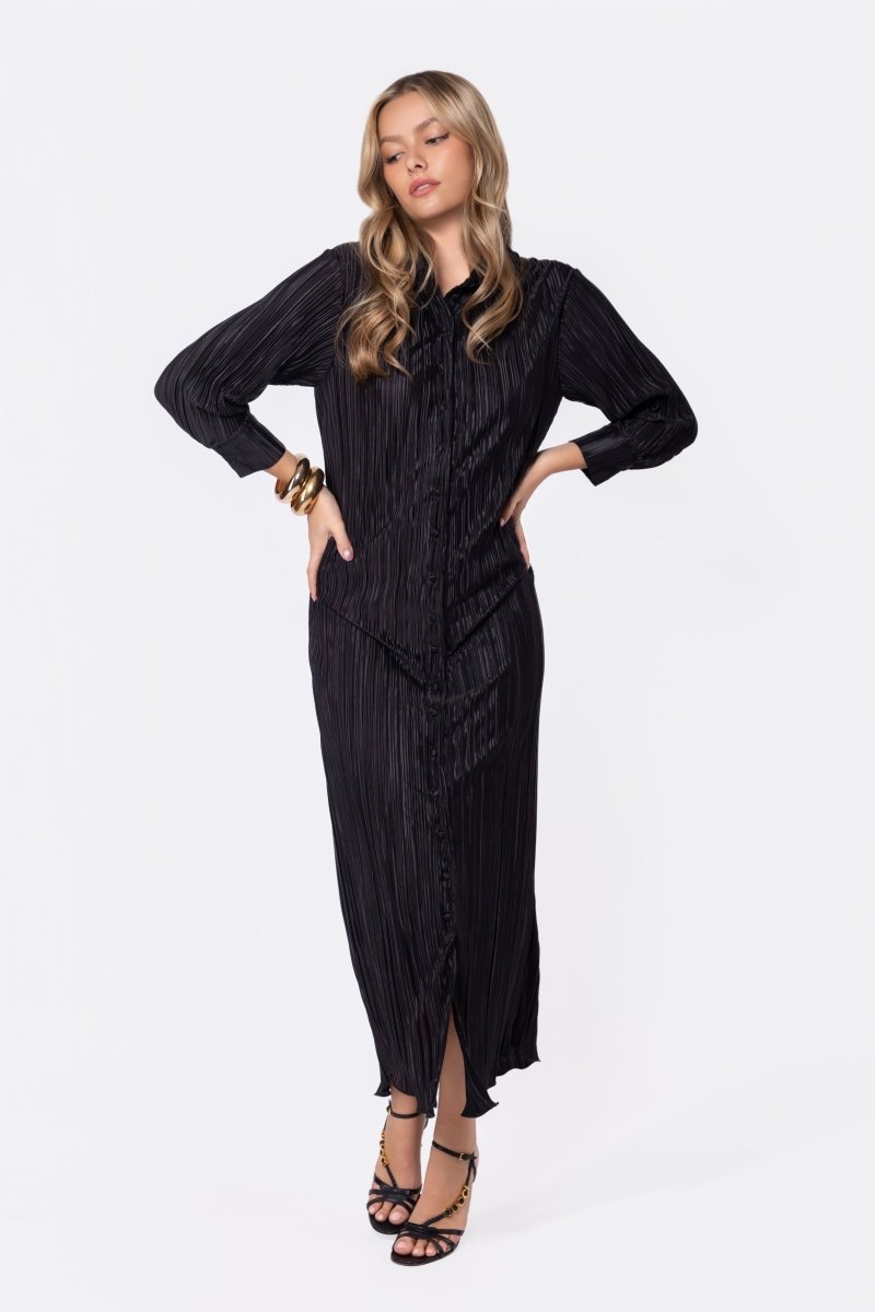 Maggie Dress (Black) - Dress - Yakira Bella