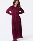 Maggie Dress (Burgundy) - Dress - Yakira Bella