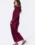 Maggie Dress (Burgundy) - Dress - Yakira Bella