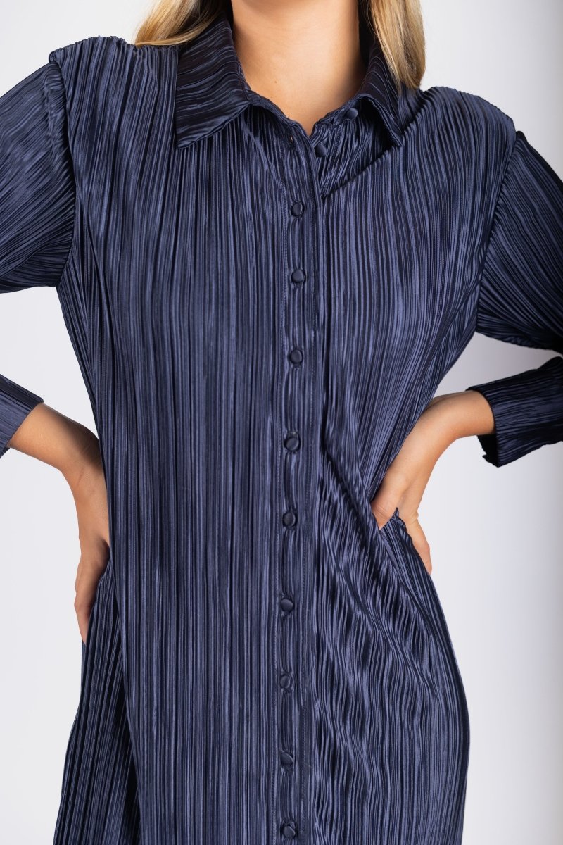 Maggie Dress (Deep Navy) – Yakira Bella