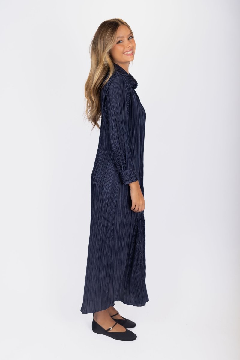 Maggie Dress (Deep Navy) - Dress - Yakira Bella