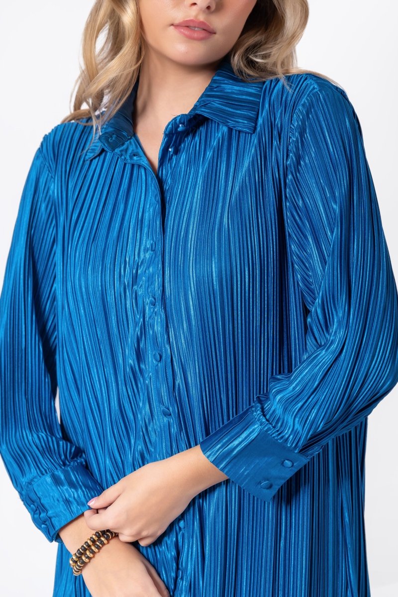 Maggie Dress (Teal Blue) - Dress - Yakira Bella