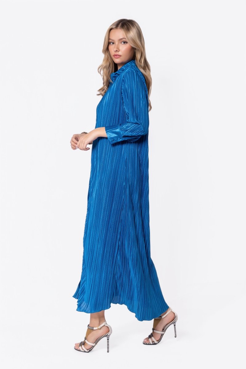 Maggie Dress (Teal Blue) - Dress - Yakira Bella