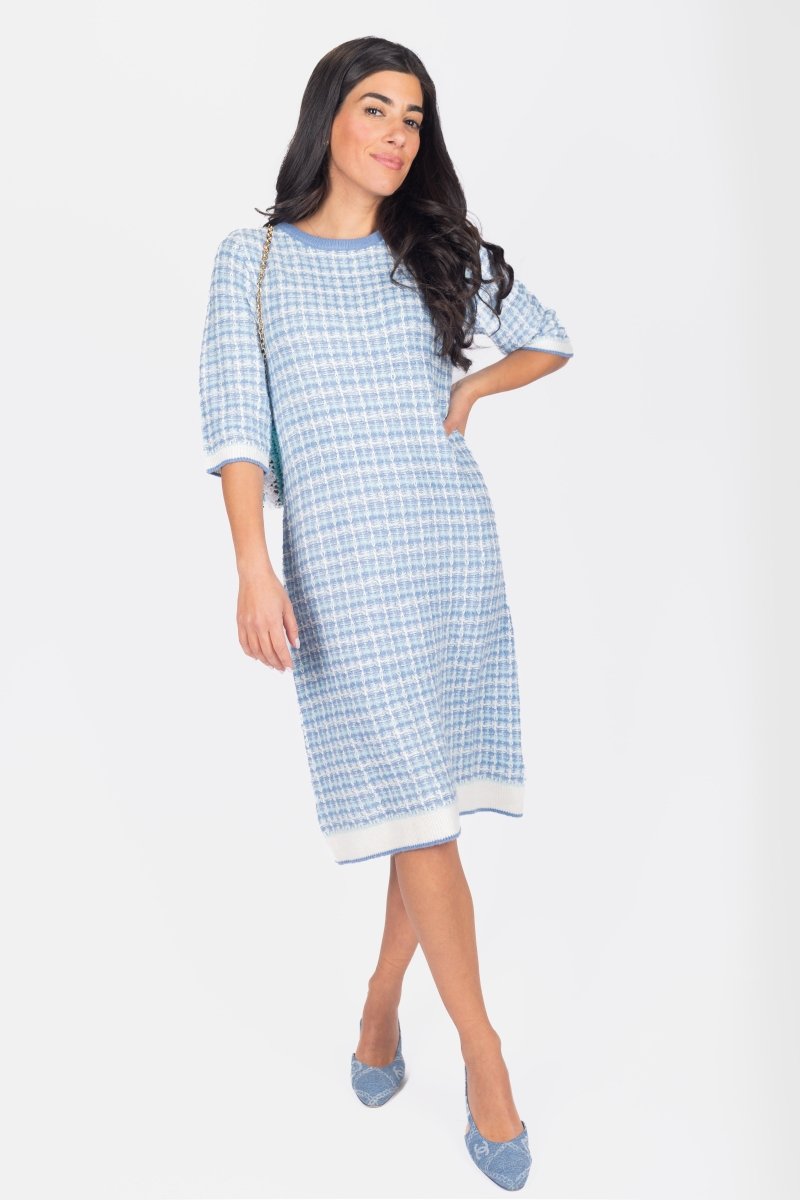 MAIA DRESS 36" (BLUE) - Dress - Yakira Bella