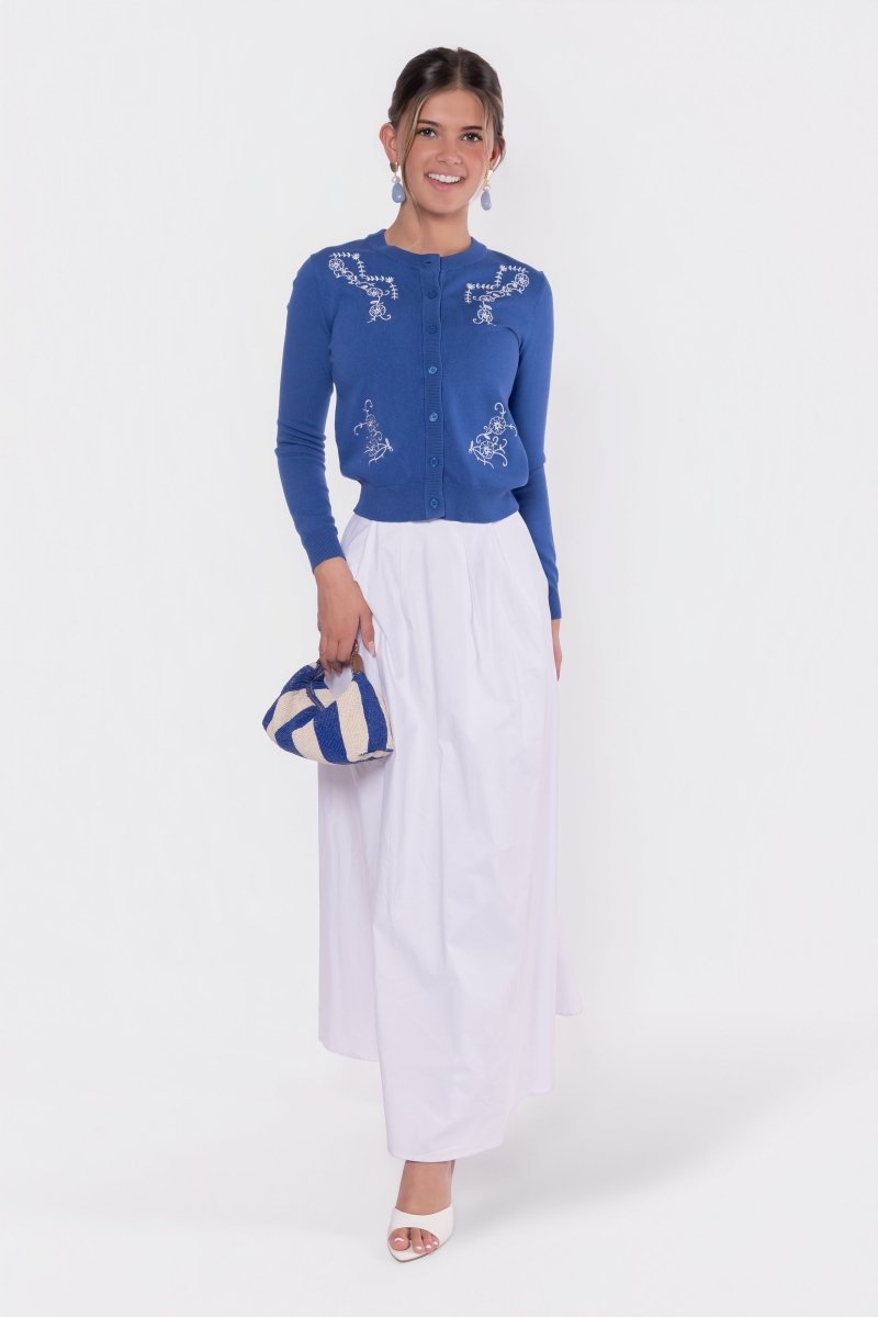 Maison Cardigan (Blue) - Top - Yakira Bella