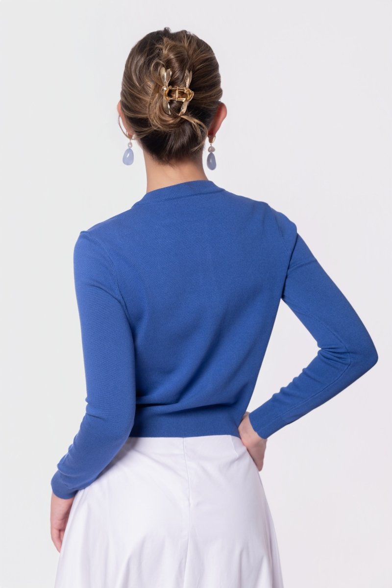 Maison Cardigan (Blue) - Top - Yakira Bella