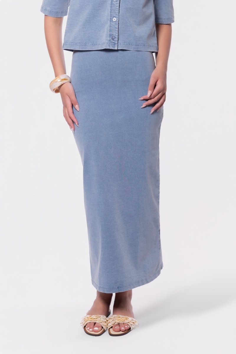 Maisy Skirt (Blue) - Skirt - Yakira Bella