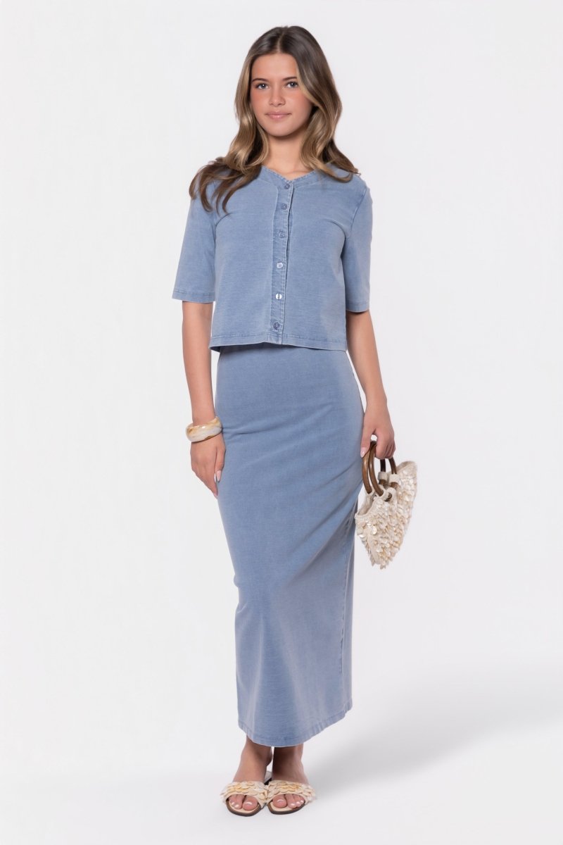 Maisy Top (Blue) - Top - Yakira Bella