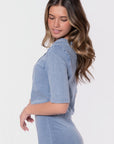 Maisy Top (Blue) - Top - Yakira Bella