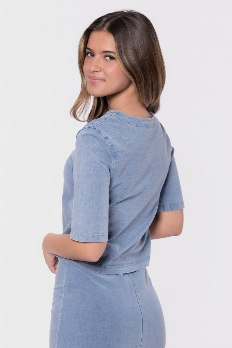 Maisy Top (Blue) - Top - Yakira Bella