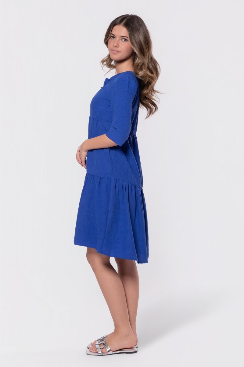 Mali Dress 38" (Royal Blue) - Dress - Yakira Bella