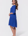 Mali Dress 38" (Royal Blue) - Dress - Yakira Bella