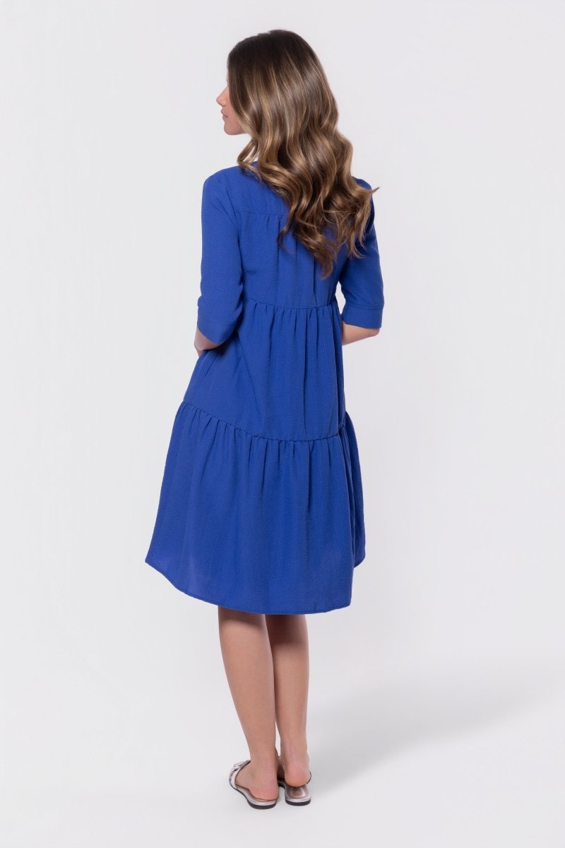 Mali Dress 38" (Royal Blue) - Dress - Yakira Bella