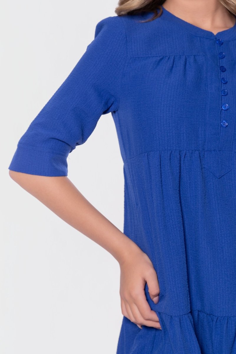 Mali Dress 38" (Royal Blue) - Dress - Yakira Bella