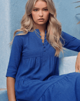 Mali Dress 38" (Royal Blue) - Dress - Yakira Bella