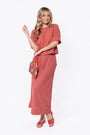 Malia Skirt (Rust) - Skirt - Yakira Bella