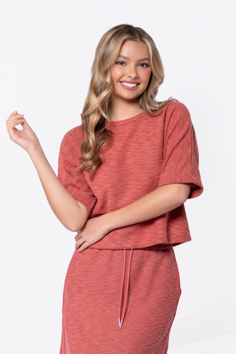 Malia Top (Rust) - Top - Yakira Bella