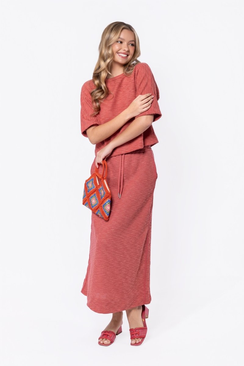 Malia Top (Rust) - Top - Yakira Bella