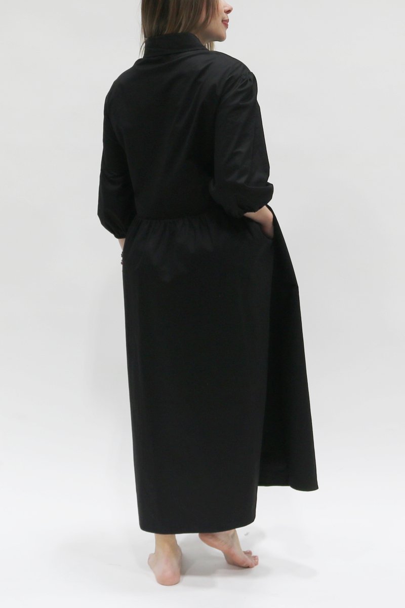 MALLORY DRESS (BLACK) - Dress - Yakira Bella