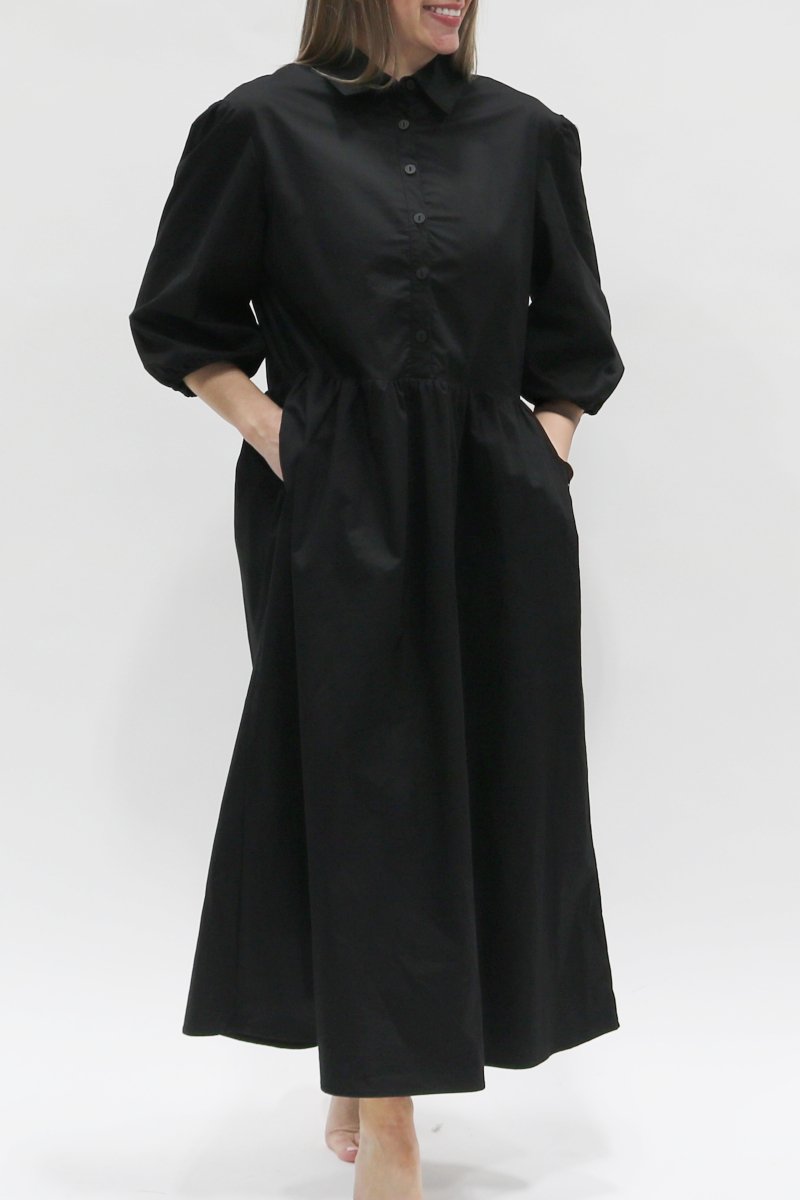 MALLORY DRESS (BLACK) - Dress - Yakira Bella