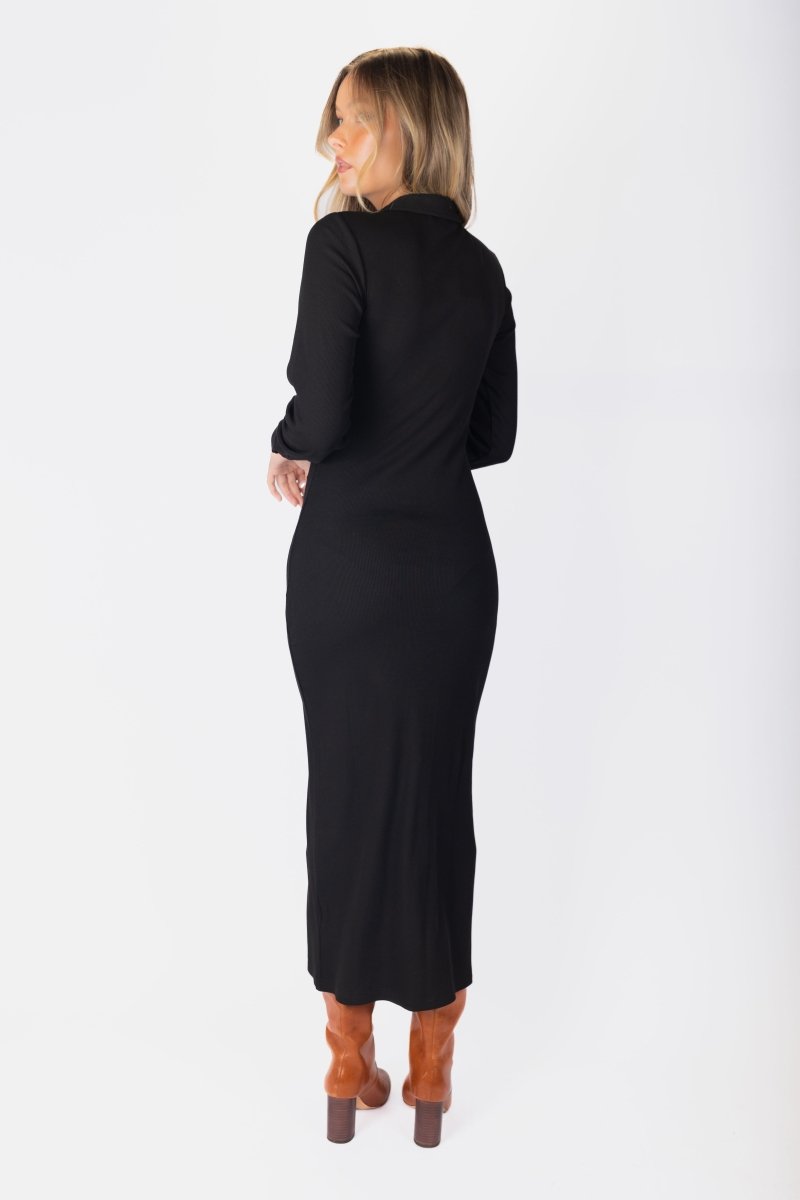 Mara Dress (Black) - Dress - Yakira Bella