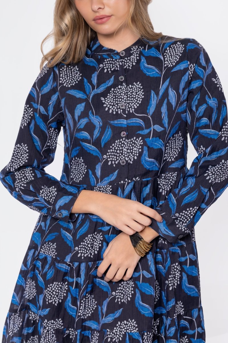 Maren Dress (Black Pattern) - Dress - Yakira Bella