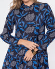 Maren Dress (Black Pattern) - Dress - Yakira Bella