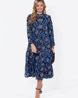 Maren Dress (Black Pattern) - Dress - Yakira Bella