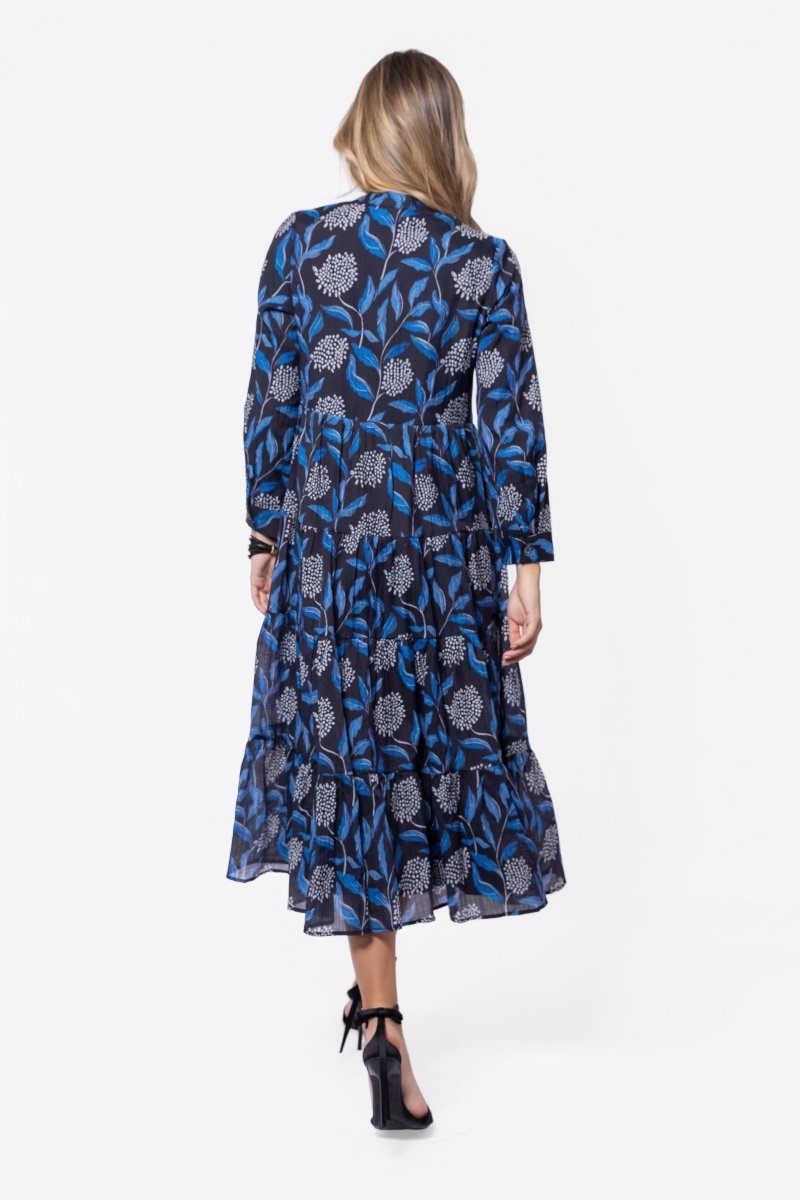 Maren Dress (Black Pattern) - Dress - Yakira Bella