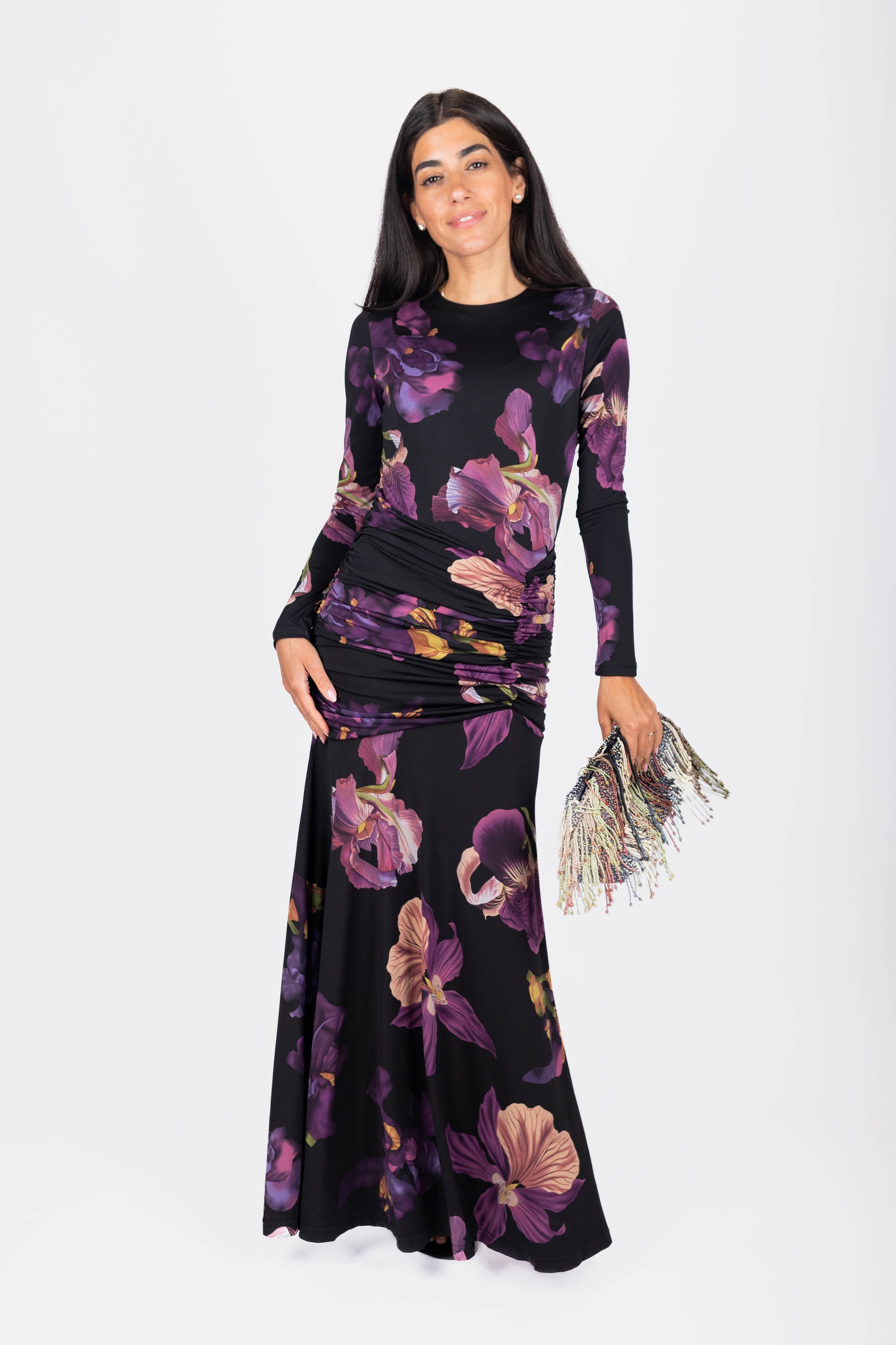 MARGARET DRESS (BLACK) - Dress - Yakira Bella