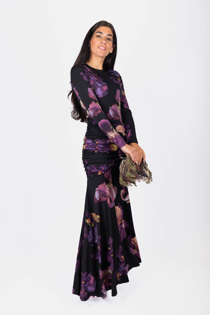 MARGARET DRESS (BLACK) - Dress - Yakira Bella