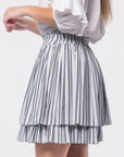 Maria Skirt (White/Black) - Skirt - Yakira Bella