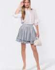 Maria Skirt (White/Black) - Skirt - Yakira Bella