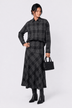 Marianne Skirt (Black Plaid)