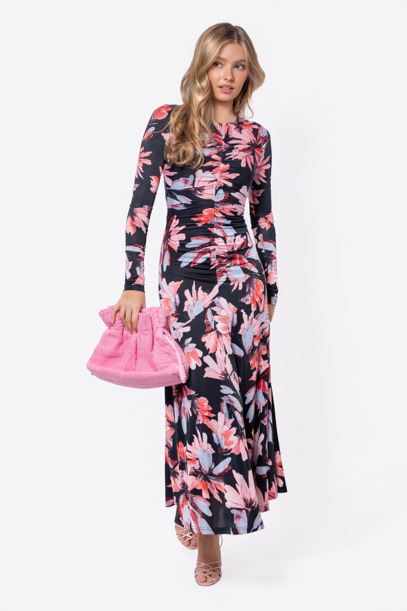 Mariella Dress (Black Coral) - Dress - Yakira Bella