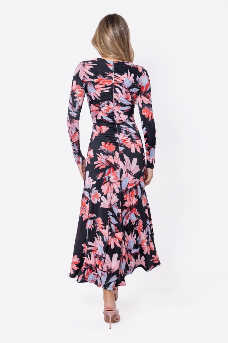 Mariella Dress (Black Coral) - Dress - Yakira Bella