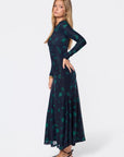 Mariella Dress (Black Green) - Dress - Yakira Bella
