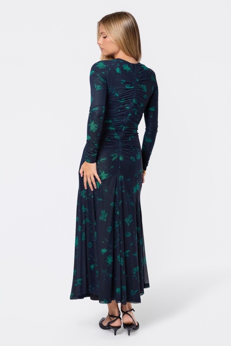 Mariella Dress (Black Green) - Dress - Yakira Bella