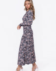 Mariella Dress (Black Pattern) - Dress - Yakira Bella