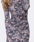 Mariella Dress (Black Pattern) - Dress - Yakira Bella