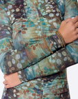 Mariella Dress (Brown Green) - Dress - Yakira Bella