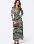 Mariella Dress (Brown Green) - Dress - Yakira Bella