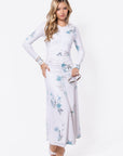 Mariella Dress (White/Green) - Dress - Yakira Bella