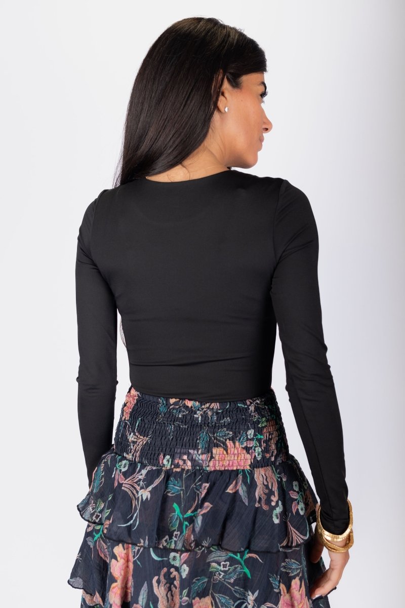 Marina Top (Black) - Top - Yakira Bella