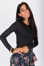 Marina Top (Black) - Top - Yakira Bella