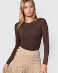 Marina Top (Brown) - Top - Yakira Bella